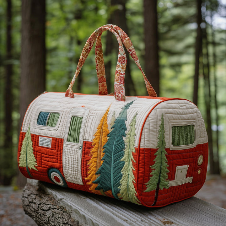 Quilted Duffle Bag for Camping Trailers