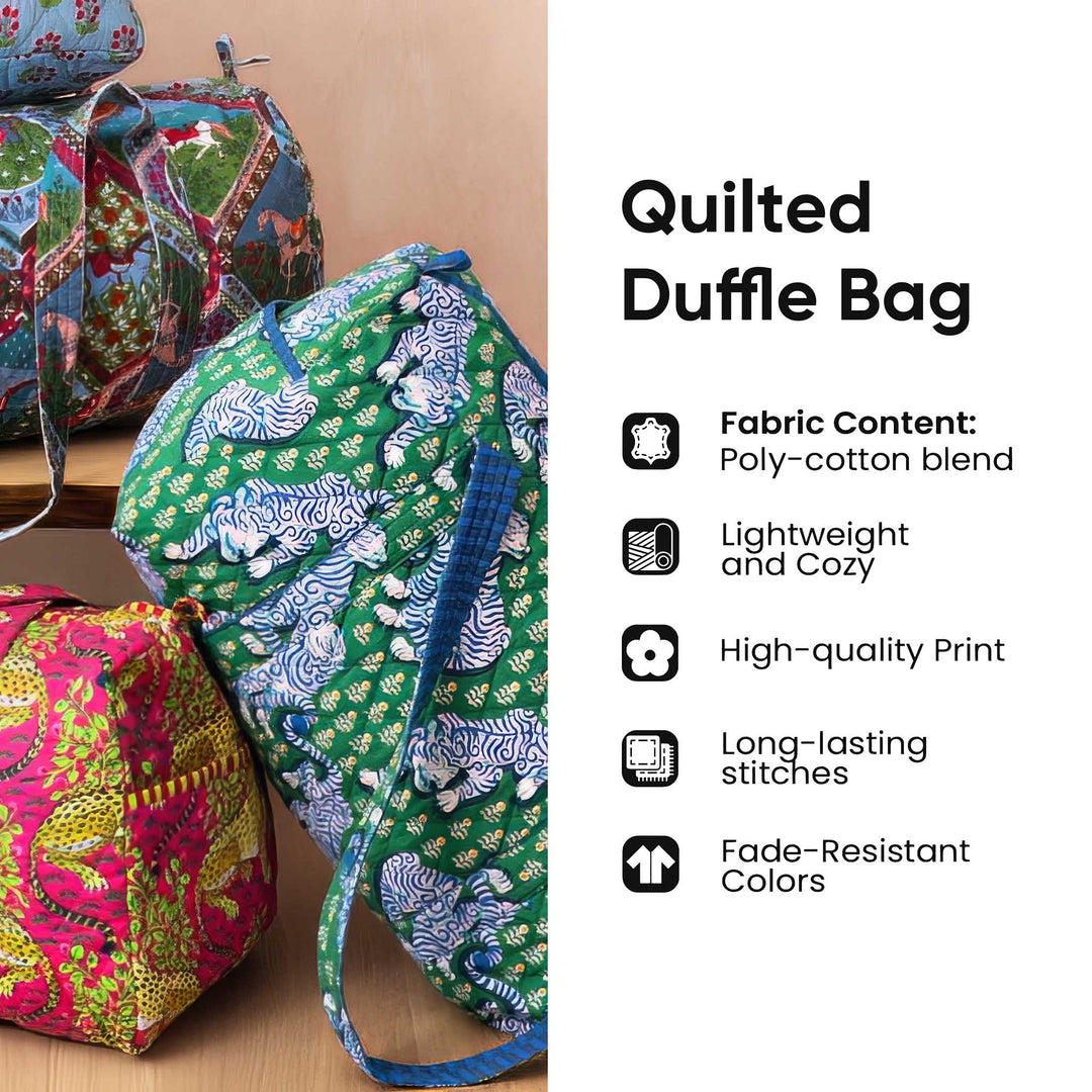 Wander Van Quilted Duffle Bag